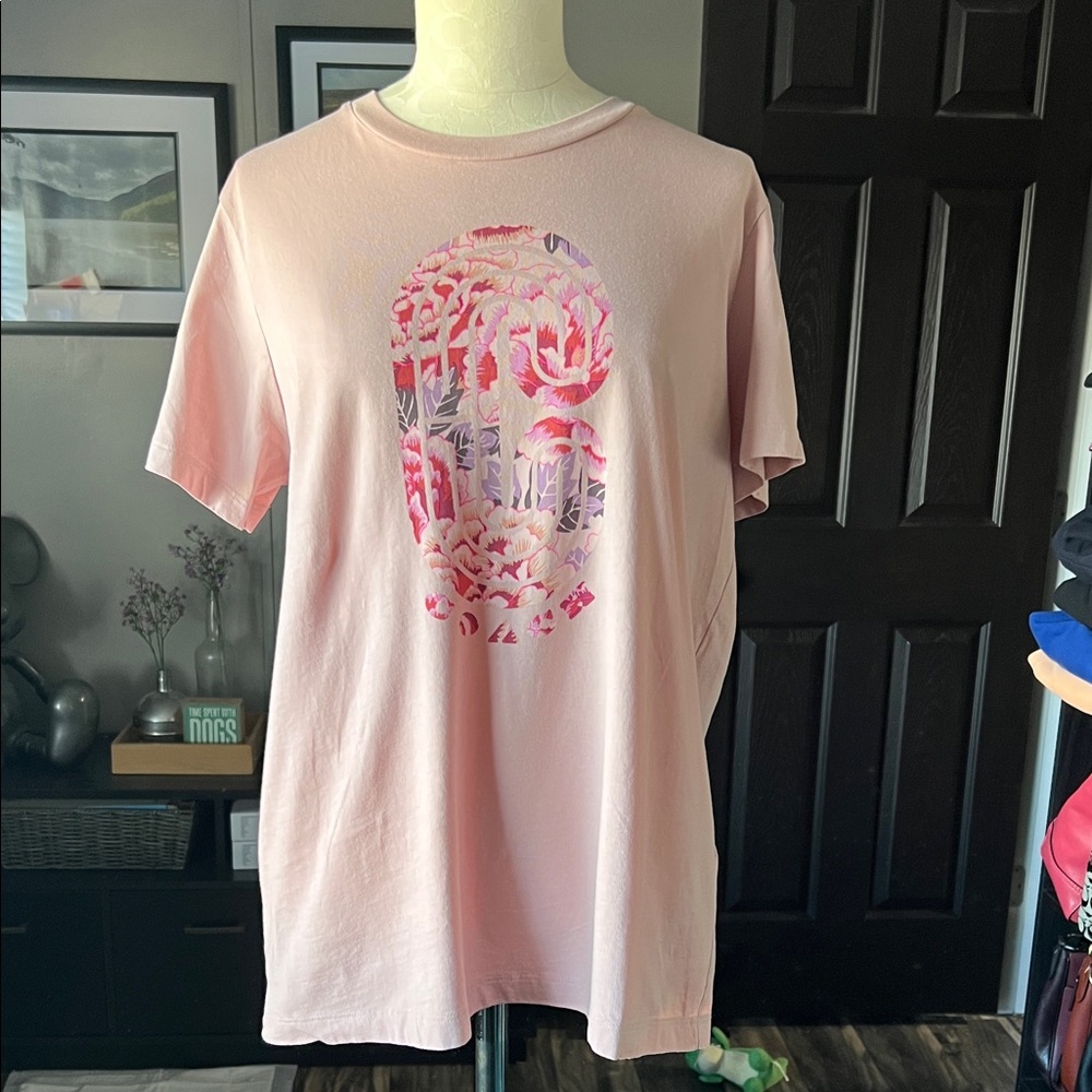 Pink Floral Coach x Kaffe  Graphic Tee
